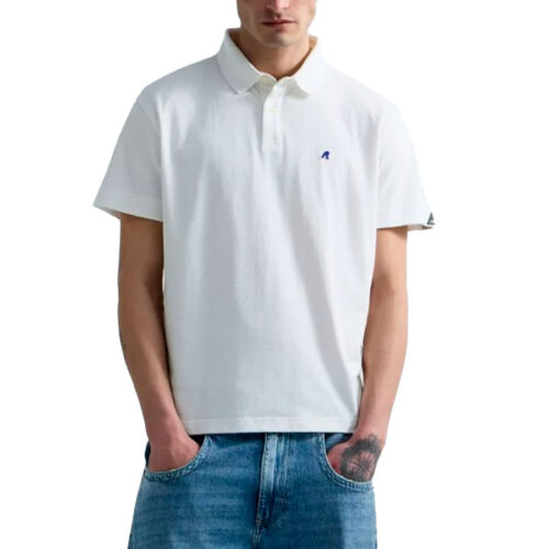 ΑΝΔΡΙΚΟ POLO REPLAY PIQUÉ POLO SHIRT Χρώμα Άσπρο M3431.000.21868 011 White