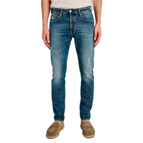 Ανδρικό Παντελόνι Τζιν STAFF Χρώμα Μπλε Simon Man Pant 5-829.036.S2.055 -BLUE