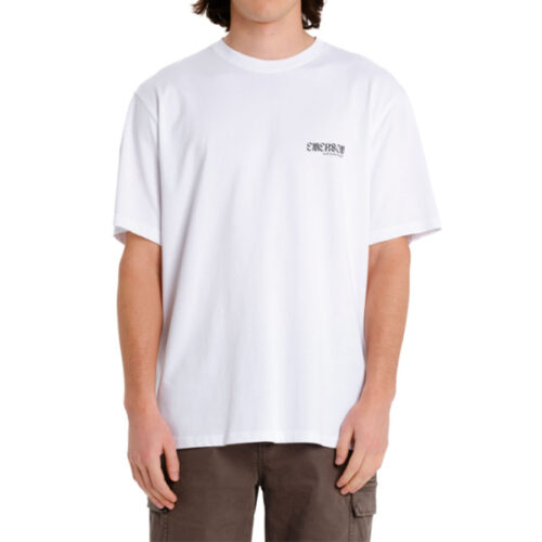 Emerson Ανδρικό T-shirt Κοντομάνικo Χρώμα Λευκό Men's S/S T-Shirt 261.EM33.32- White