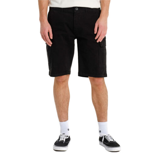 Ανδρική Cargo Βερμούδα EΜERSON Χρώμα Μαύρο Emerson Men's Stretch Cargo Short Pants 261.EM47.295- Black