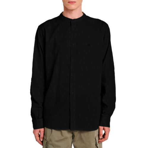 Ανδρικό Πουκάμισο ΜΑΟ STAFF Χρώμα Μαύρο Diver Man Shirt 61-006.055- BLACK