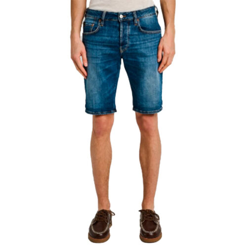 Ανδρική Τζιν Βερμούδα STAFF Χρώμα Μπλε Σκούρο Paolo Man Short Pant 5-890.056.B2.055 -Dark blue