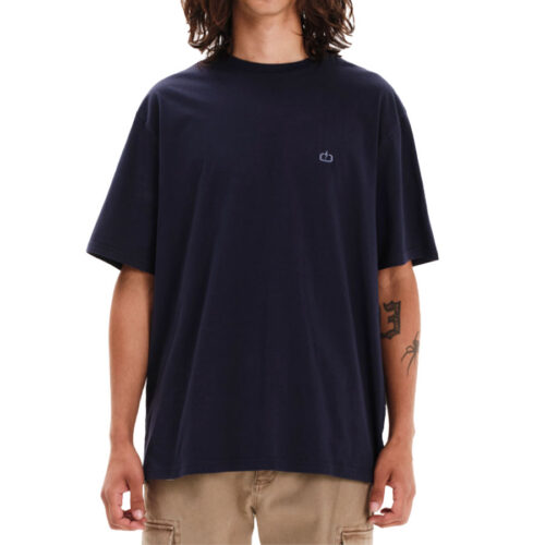 Emerson Ανδρικό Oversized T-shirt Κοντομάνικo Χρώμα Μπλε Men's S/S T-Shirt 252.EM33.120- Blue