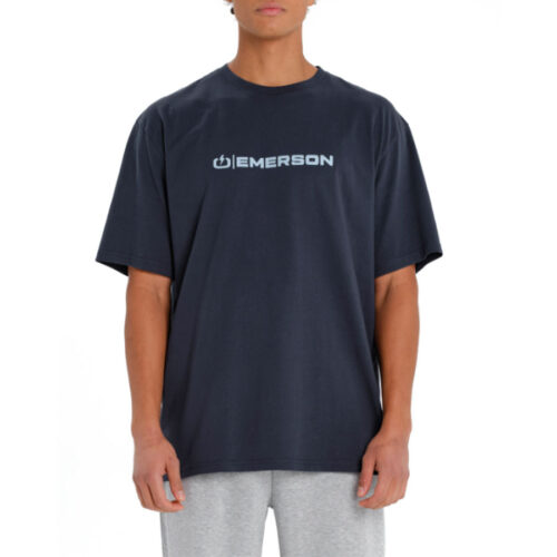 Emerson Ανδρικό T-shirt Κοντομάνικo Χρώμα Μπλε Men's S/S T-Shirt 261.EM33.03- Dusky Blue