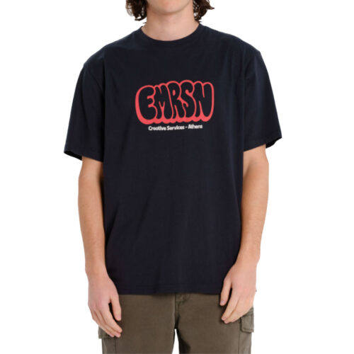 Emerson Ανδρικό T-shirt Κοντομάνικo Χρώμα Σκούρο Μπλε Men's S/S T-Shirt 261.EM33.05- D. Navy