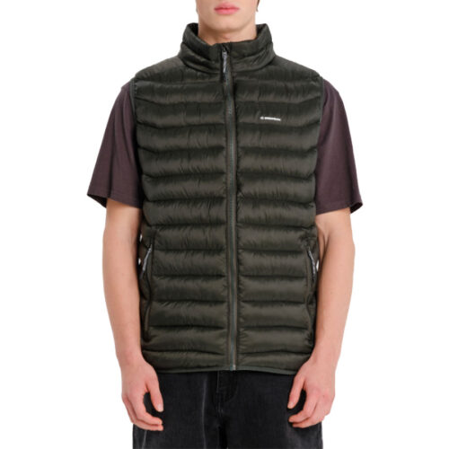 Emerson Ανδρικό Αμάνικο Χρώμα Λαδί Men's Puffer Vest Jacket 261.EM10.10- Olive Green