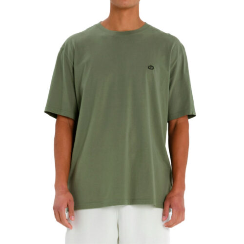 Emerson Ανδρικό T-shirt Κοντομάνικo Χρώμα Λαδί Men's S/S T-Shirt 261.EM33.122- Olive Green