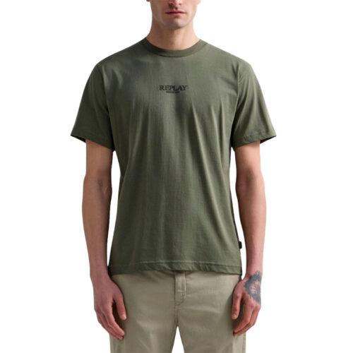 Replay Ανδρικό T-SHIRT Xρώμα Λαδί M3347.000.2660.851- Olive