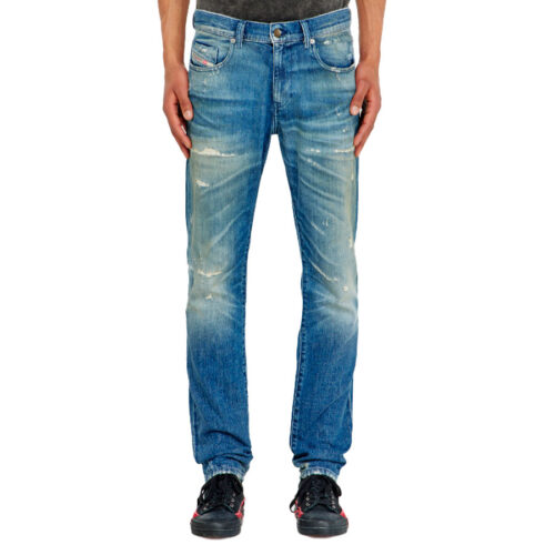 DIESEL ΑΝΔΡΙΚΟ ΠΑΝΤΕΛΟΝΙ JEAN 2019 D-STRUKT L.34 TROUSERS A03563 007EN 01-BLUE