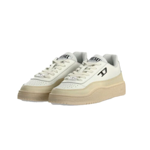 Diesel Ανδρικά Sneakers Xρώμα Λευκό S-TRACKER-D LOW SNEAKERS Y03608 P7783- HA668 White