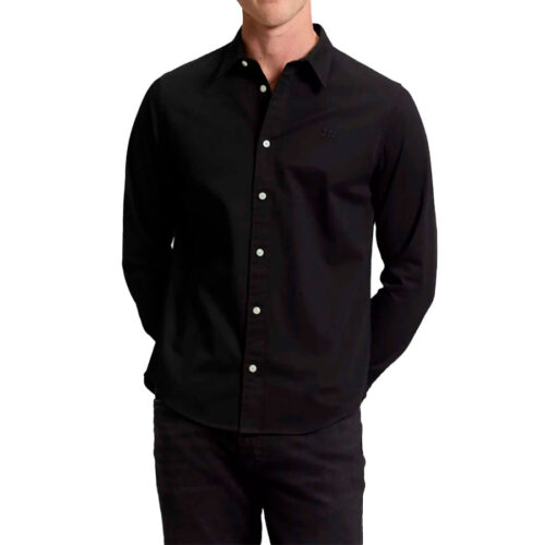 LEE ΑΝΔΡΙΚΟ  ΠΟΥΚΑΜΙΣΟ Μαύρο Shirt 112386386-Black