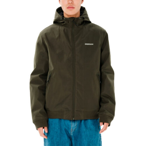 Emerson Ανδρικό Μπουφάν Men's Hooded  Bomber Jacket 262.EM10.105- D.Olive