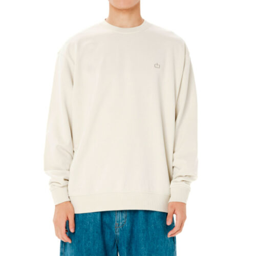 Ανδρικό Φούτερ χωρίς κουκούλα Χρώμα Μπεζ Emerson Men's Classic Crew Neck 262.EM20.97- Clay White