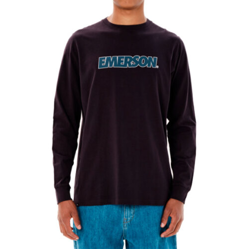 Ανδρική Μπλούζα Μακρυμάνικη Χρώμα Μωβ Emerson Men's L/S T-Shirt 262.EM31.12- D. Grape