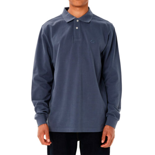 Ανδρική Μπλούζα Polo Μακρυμάνικη Χρώμα Μπλε Emerson Men's L/S Polo 262.EM35.01- Indigo Blue
