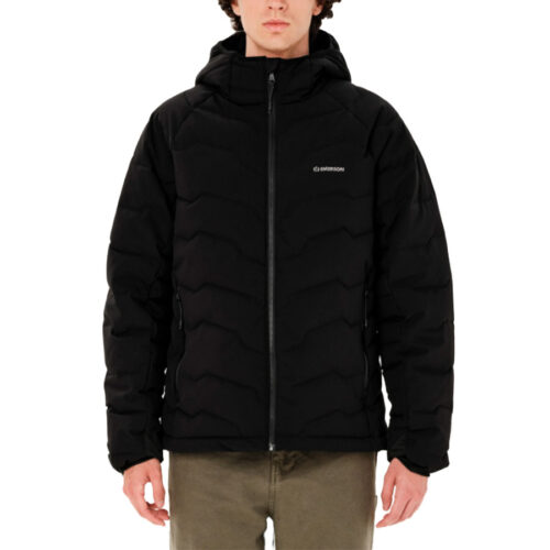 Emerson Ανδρικό Μπουφάν Men's Hooded Puffer Jacket 262.EM10.56- Black