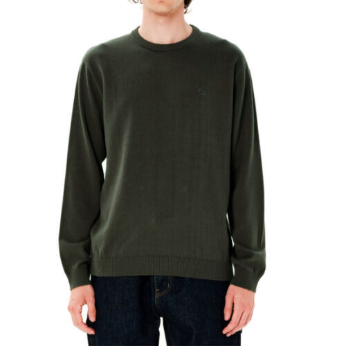 Ανδρική Μπλούζα Λεπτή Πλεκτή  Χρώμα Λαδί Emerson Men's Classic Knit Sweater 262.EM70.90-Pine Olive