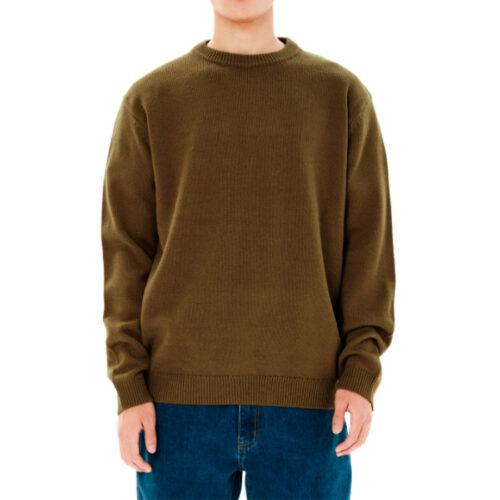 Ανδρική Μπλούζα Λεπτή Πλεκτή  Χρώμα Λαδί Emerson Men's Classic Knit Sweater 262.EM70.94- Khaki
