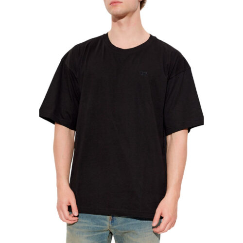 DIESEL ΑΝΔΡΙΚΟ T-SHIRT Χρώμα Μαύρο T-BOXT-AA2 T-SHIRT A25122 OQIAM- Black