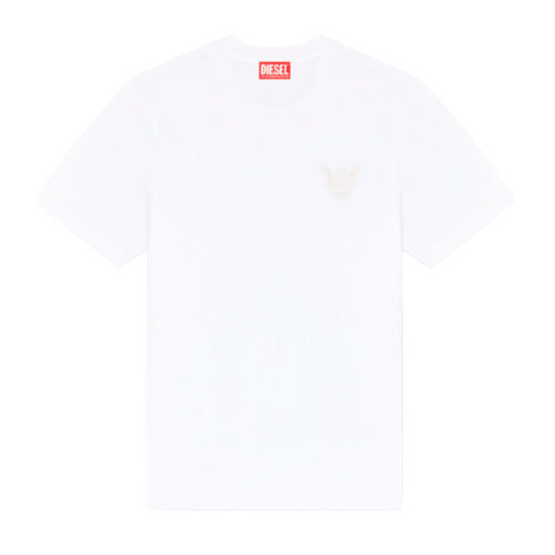 DIESEL ΑΝΔΡΙΚΟ T-SHIRT Χρώμα Λευκό T-BOXT-AA2 T-SHIRT A25127 OQIAM 100- White