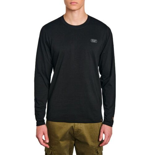 Ανδρική Μπλούζα Μακρυμάνικη STAFF Χρώμα Μαύρο Eric Man Long Sleeve 64-301.056 -Black