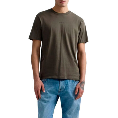 Replay Ανδρικό T-SHIRT Xρώμα ΠΡΑΣΙΝΟ M3098 .000.2660.759 MUD GREEN